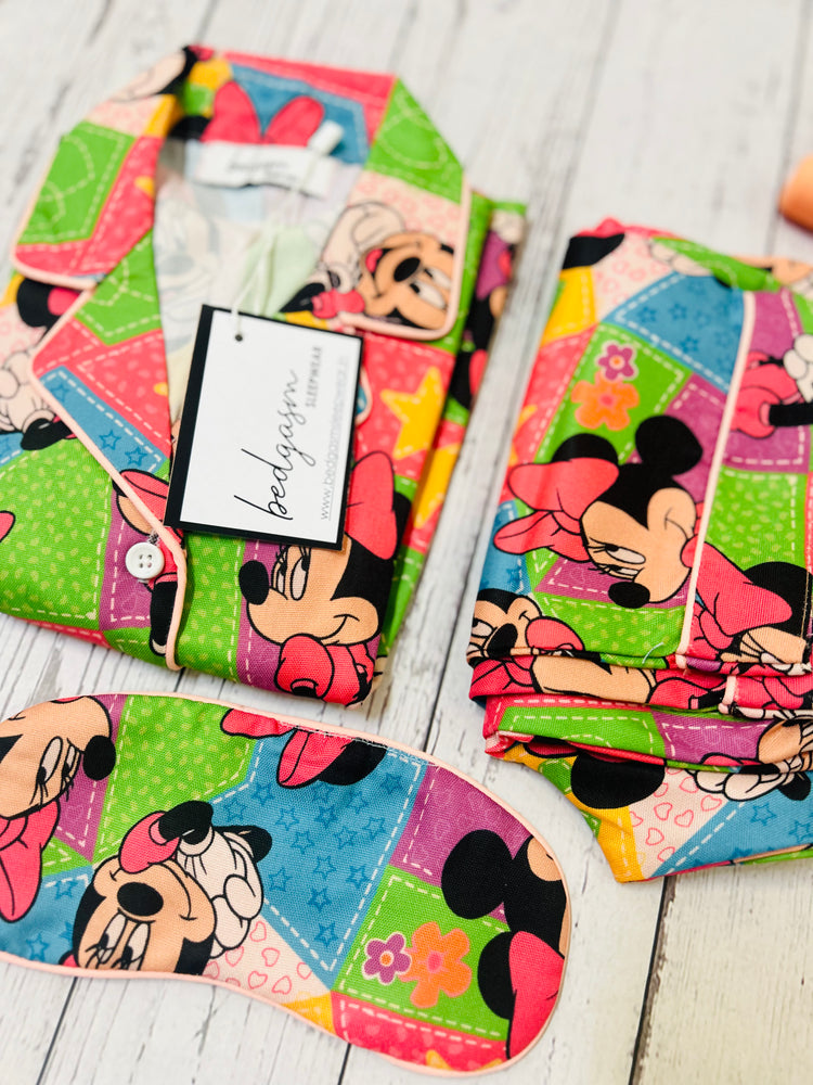 Load image into Gallery viewer, Minnie Minnie Pajama Set Nightwear Set
