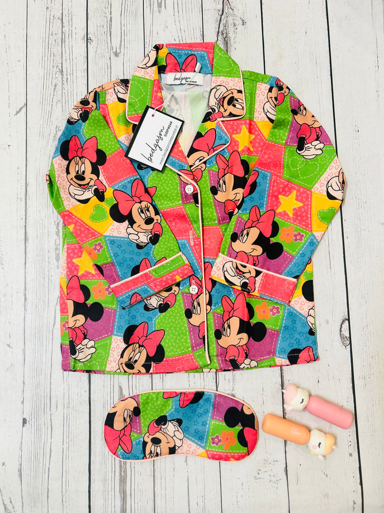 Load image into Gallery viewer, Minnie Minnie Pajama Set Nightwear Set