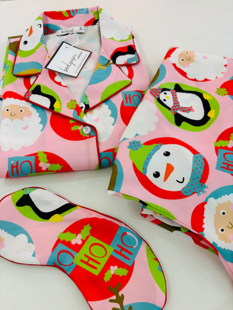 Load image into Gallery viewer, Santa_s Joy Kids Nightwear Set