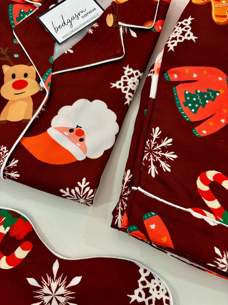 Load image into Gallery viewer, Gingerbread Cookies Nightwear Set