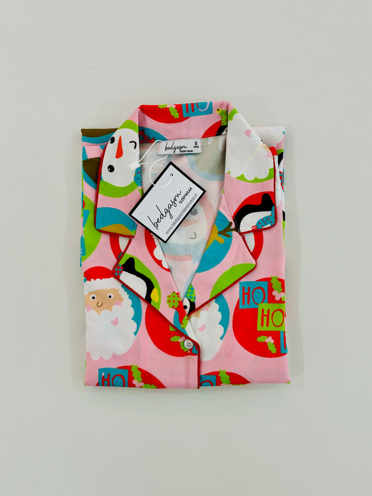 Load image into Gallery viewer, Santa_s Joy Nightwear Set