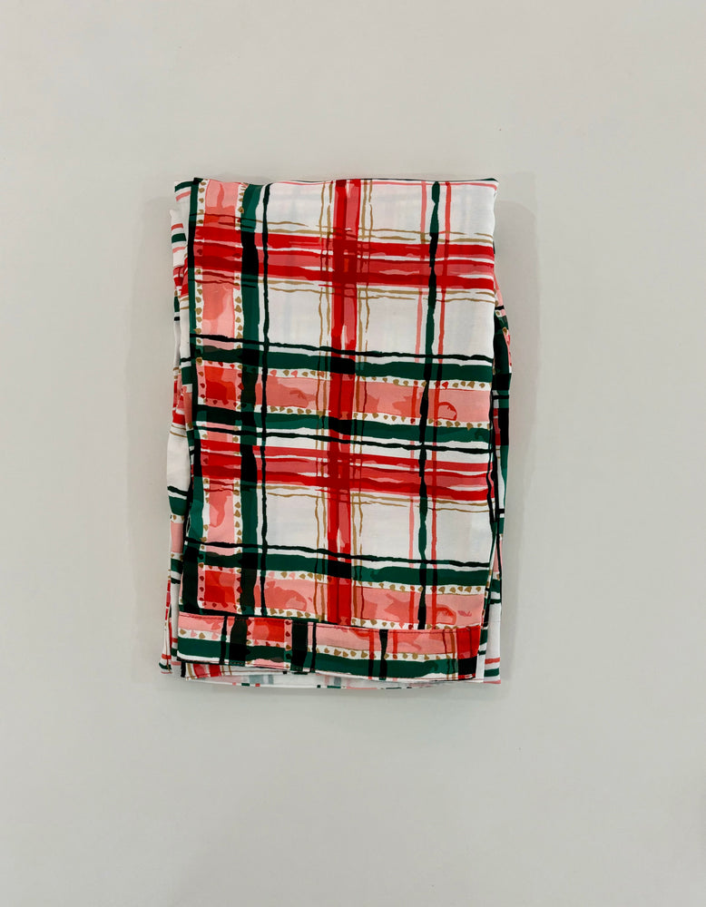 Load image into Gallery viewer, Cozy Plaid Dreams Nightwear Set