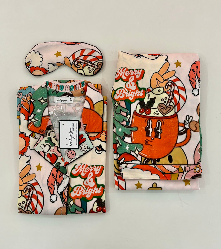 Load image into Gallery viewer, Festive Cheer Nightwear Set