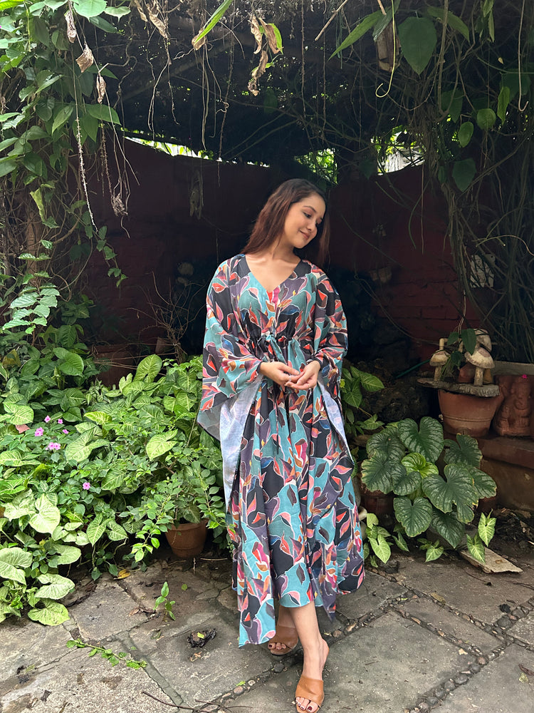 Load image into Gallery viewer, Bluebell kaftan gown