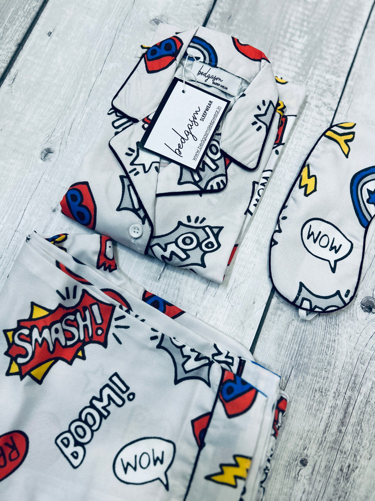 Load image into Gallery viewer, Smaaaaash! Kids Nightwear Set