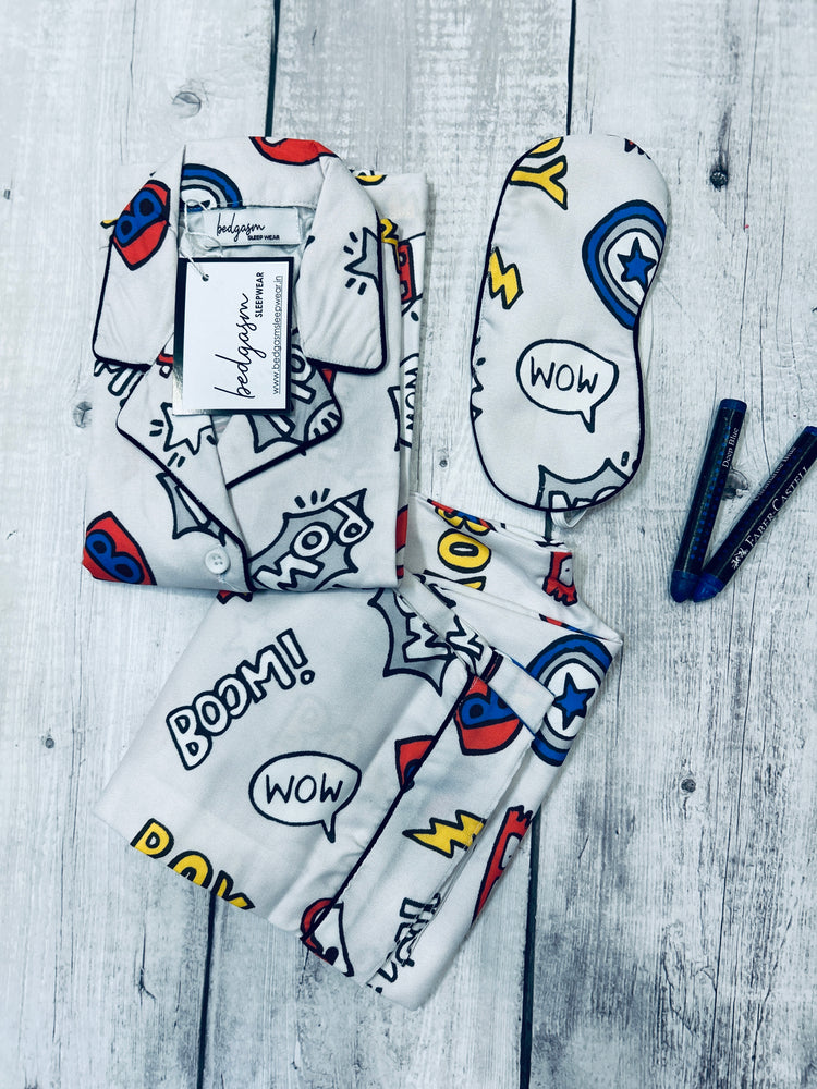 Load image into Gallery viewer, Smaaaaash! Kids Nightwear Set