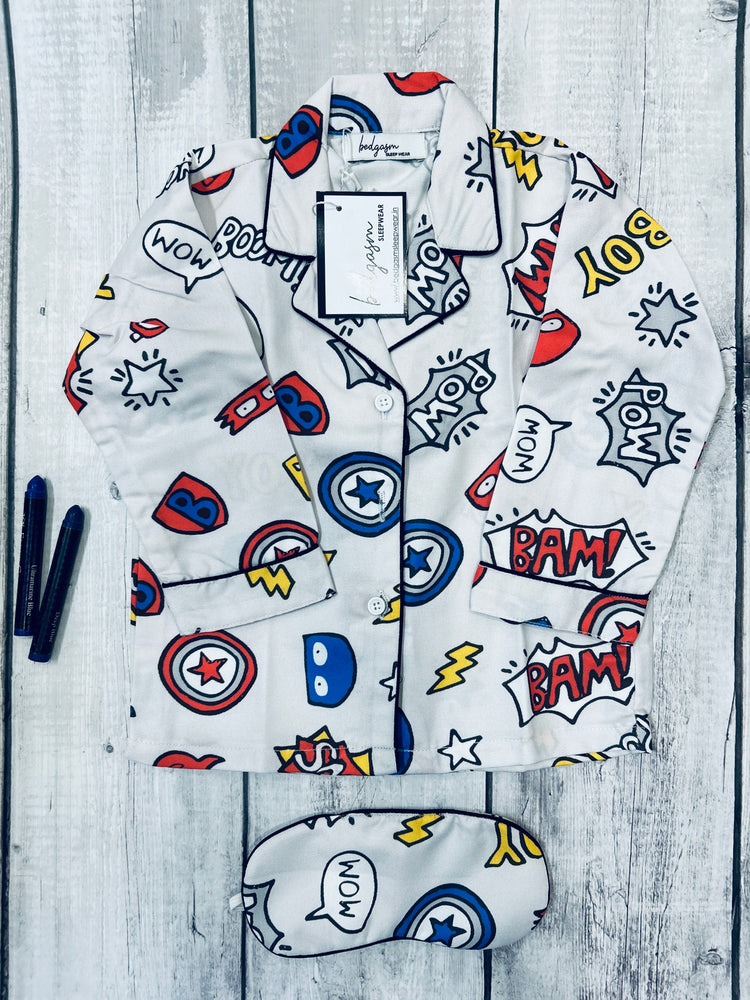 Load image into Gallery viewer, Smaaaaash! Kids Nightwear Set