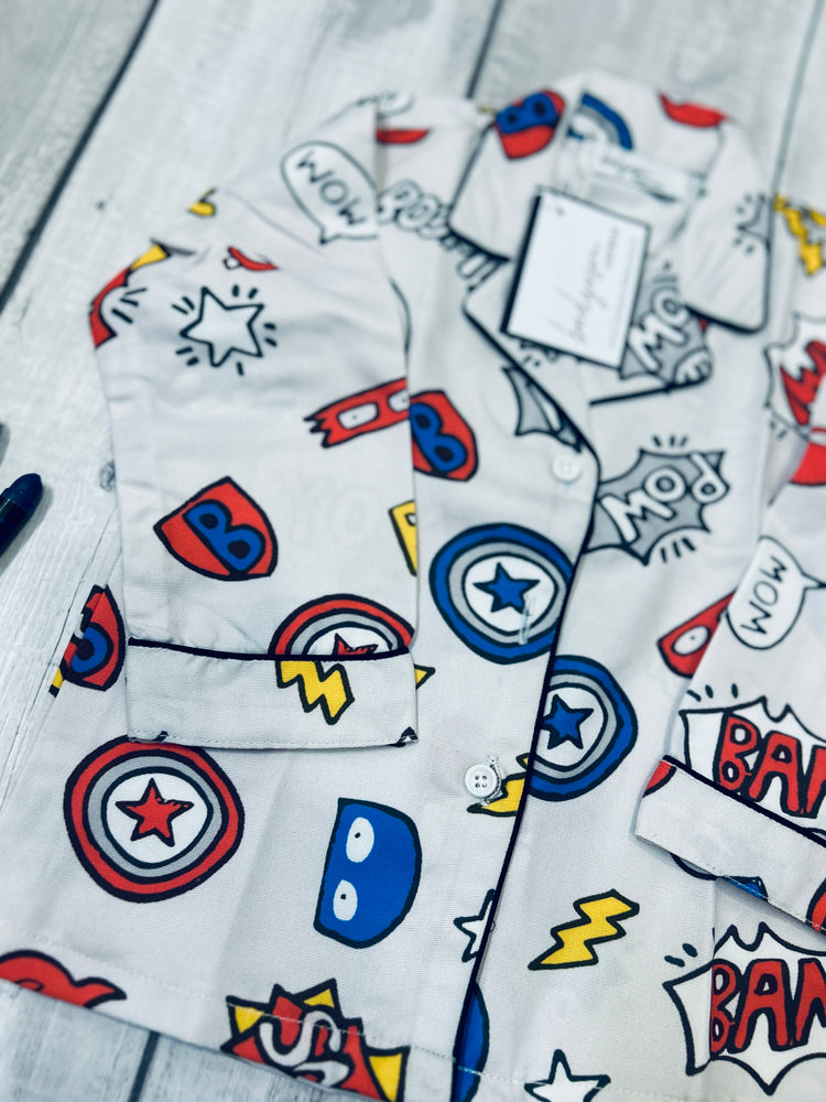 Load image into Gallery viewer, Smaaaaash! Kids Nightwear Set