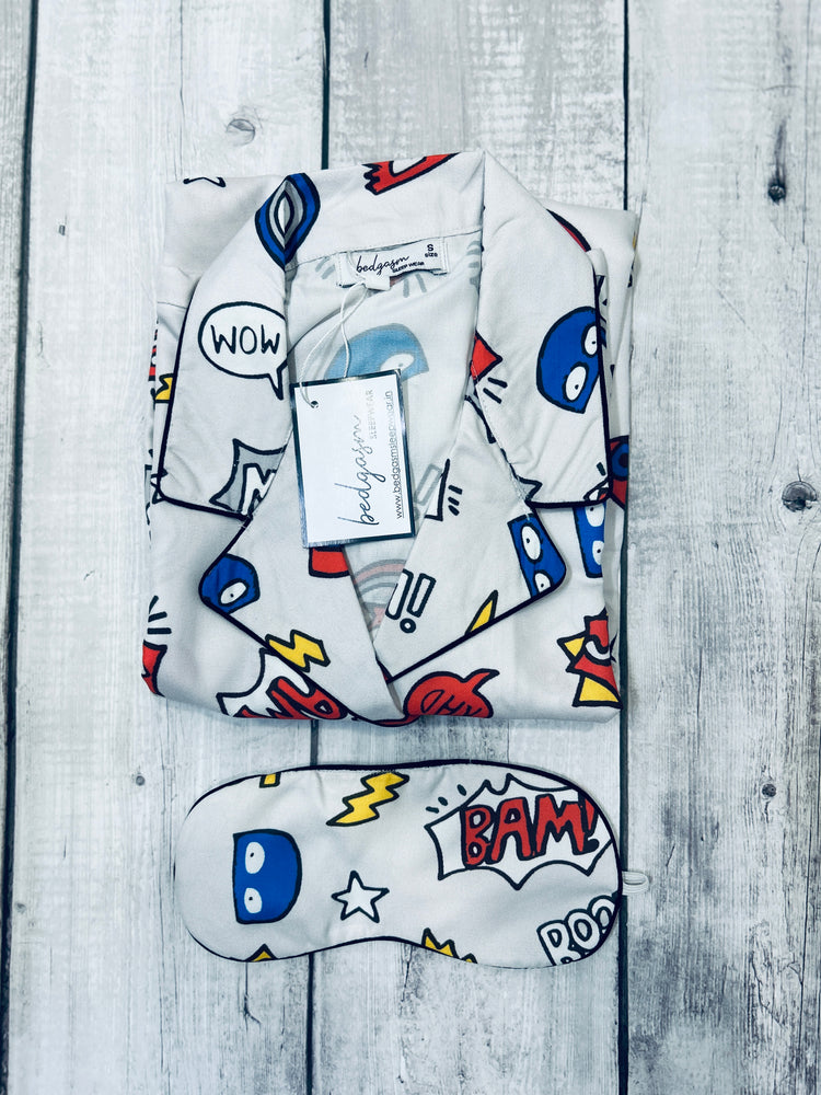 Load image into Gallery viewer, Smaaaaash! Pajama Set Nightwear Set