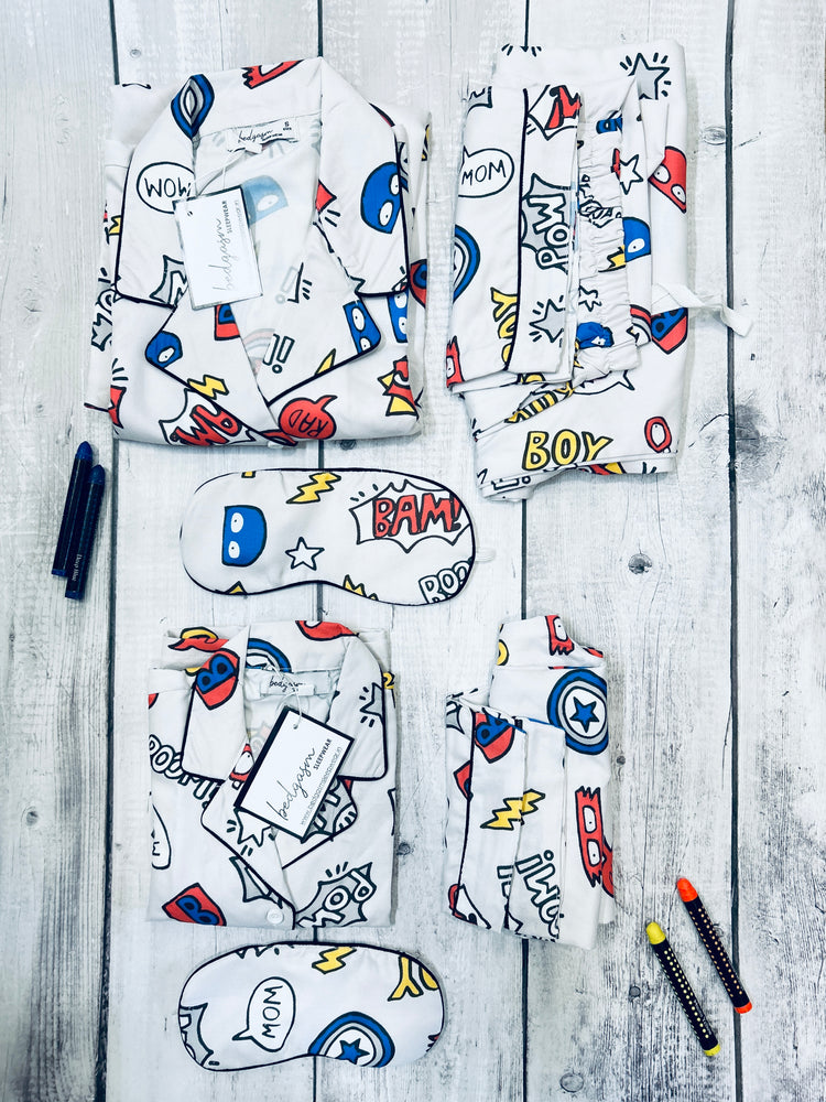 Load image into Gallery viewer, Smaaaaash! Pajama Set Nightwear Set