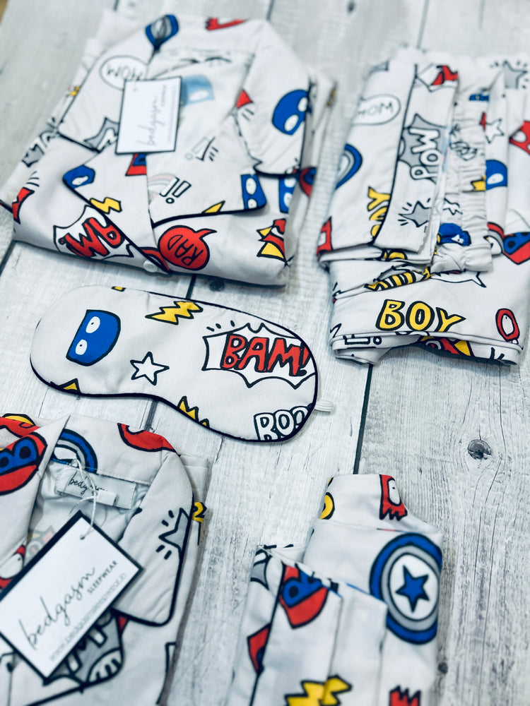 Load image into Gallery viewer, Smaaaaash! Pajama Set Nightwear Set