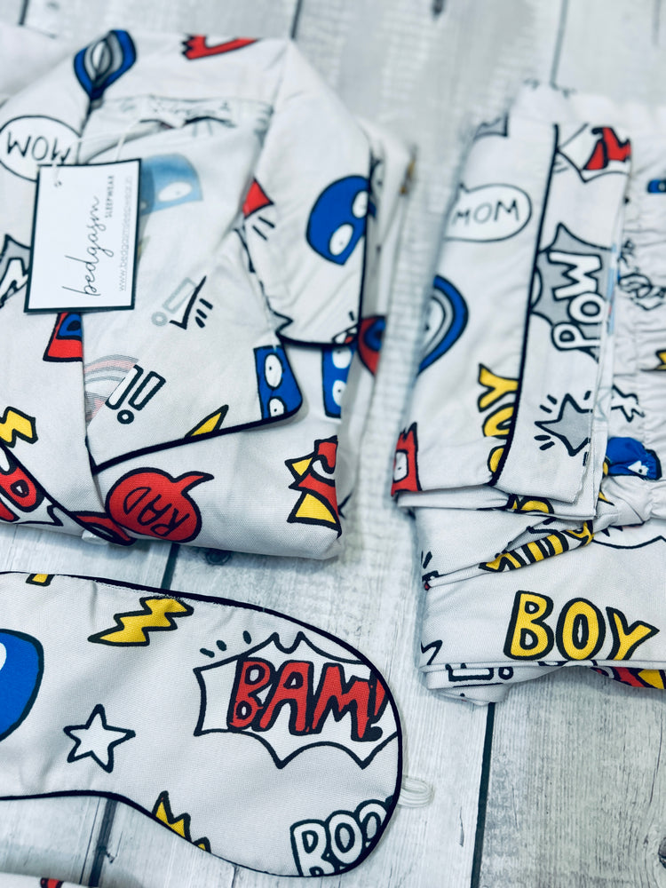 Load image into Gallery viewer, Smaaaaash! Pajama Set Nightwear Set