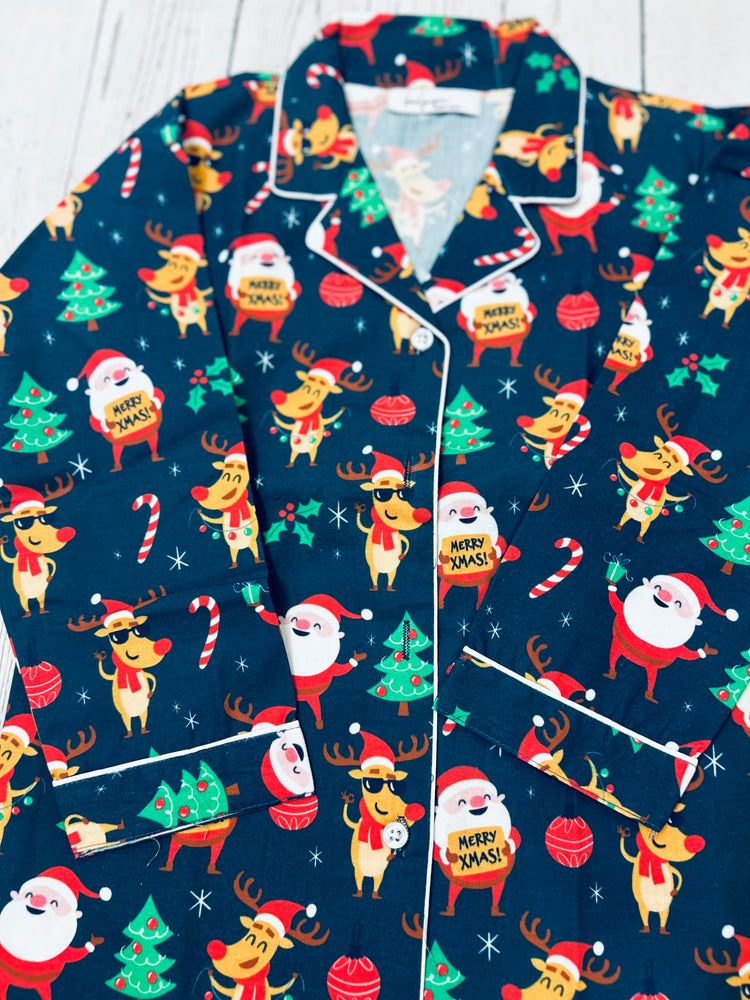Load image into Gallery viewer, Dear Old Santa Men Nightwear Set