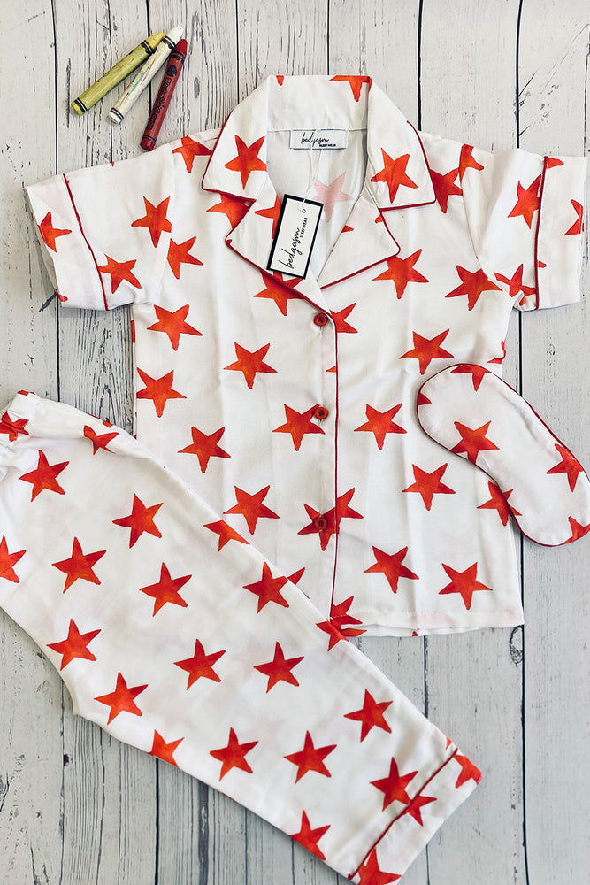 Load image into Gallery viewer, Red Star Kids Nightwear Set