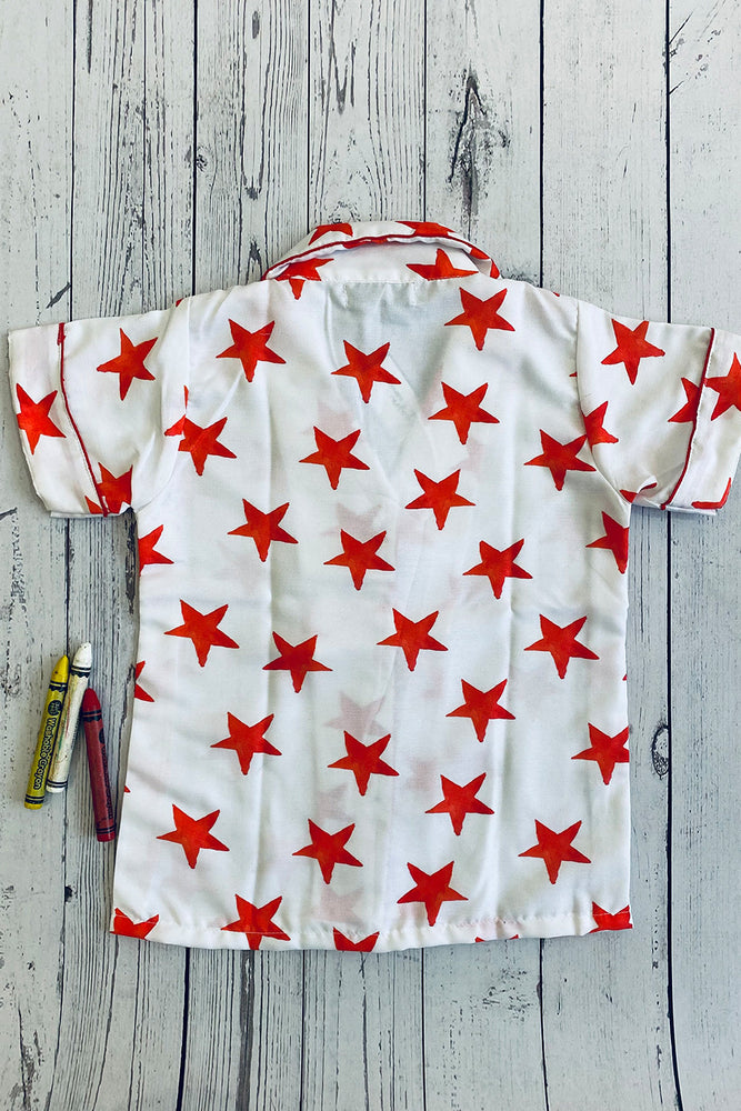 Load image into Gallery viewer, Red Star Kids Nightwear Set