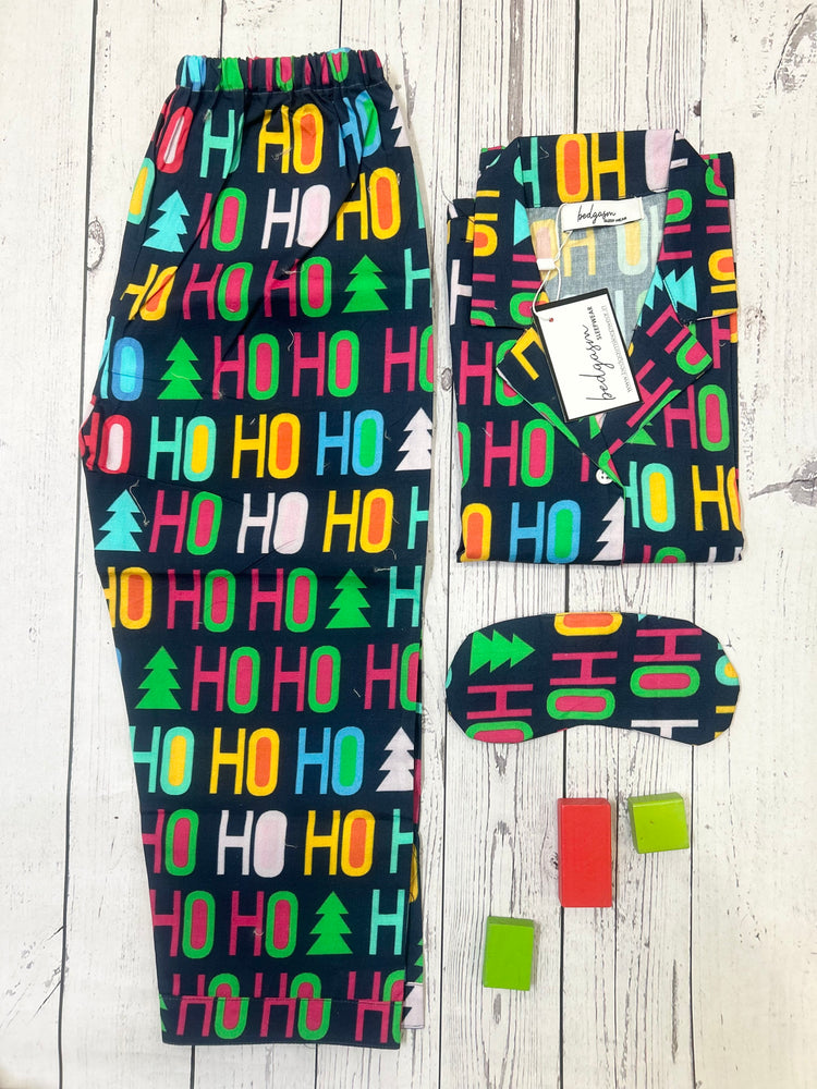 Load image into Gallery viewer, Ho Ho Ho Kids Nightwear Set