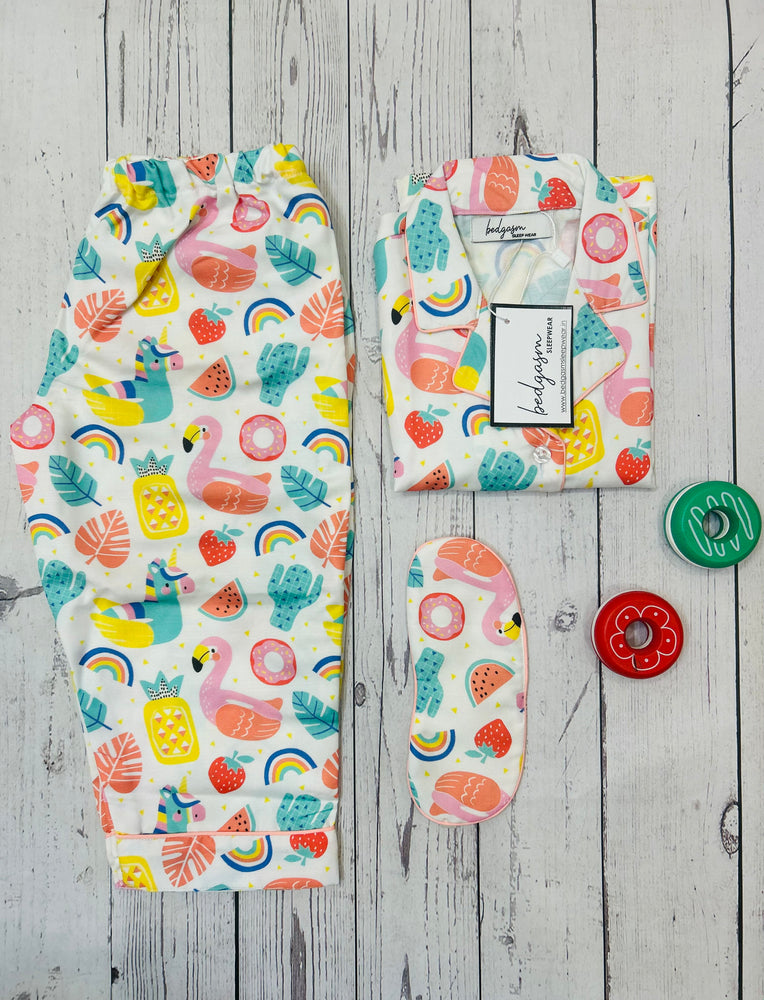 Load image into Gallery viewer, Summer Breeze Pajama set Nightwear Set