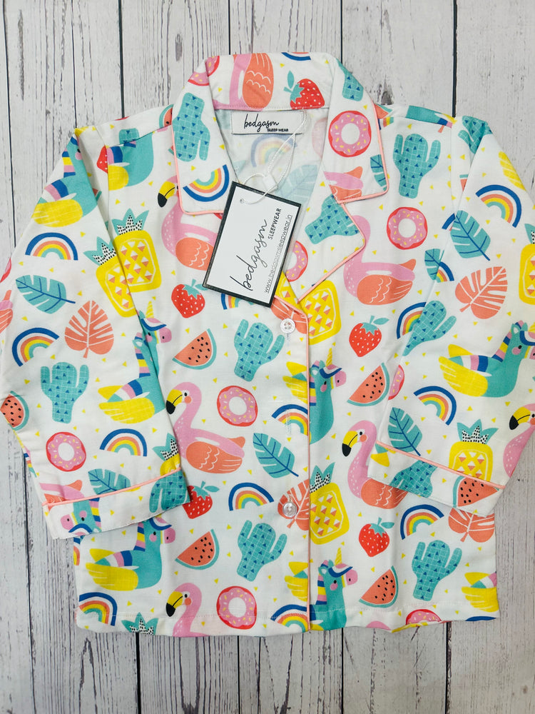 Load image into Gallery viewer, Summer Breeze Pajama set Nightwear Set