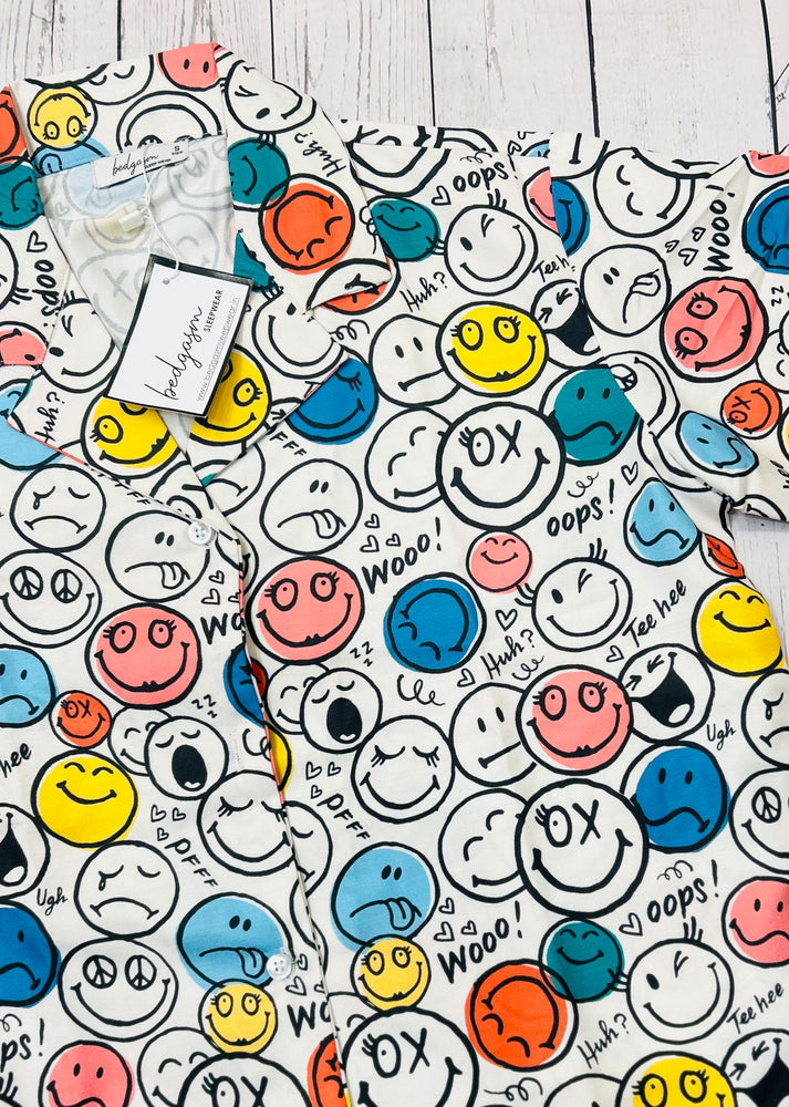 Load image into Gallery viewer, Emoji Nightwear Set