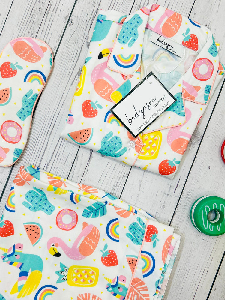 Load image into Gallery viewer, Summer Breeze Kids Nightwear Set