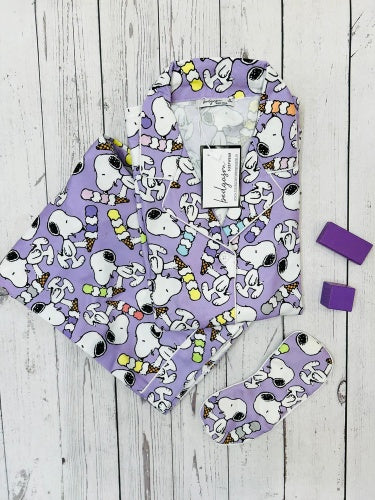 Load image into Gallery viewer, Snoopy Nightwear Set