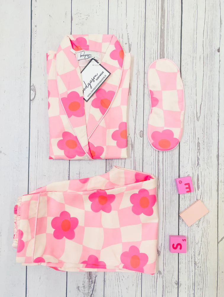 Load image into Gallery viewer, Flowers Kids Nightwear Set