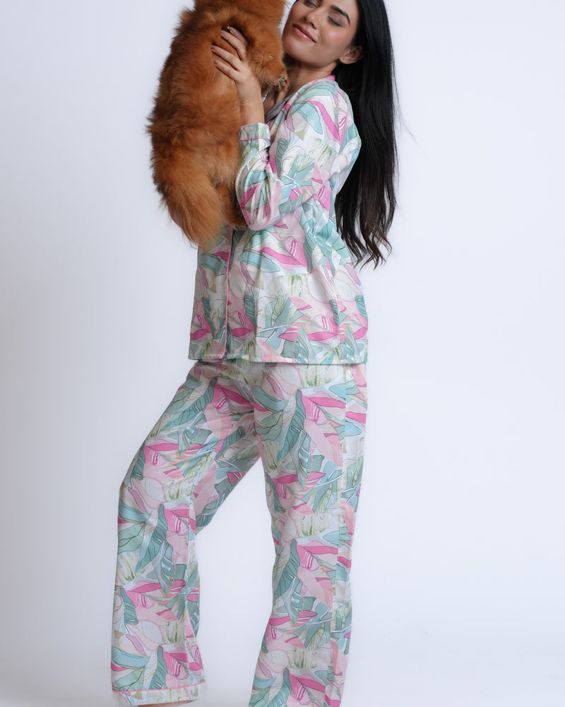 Load image into Gallery viewer, Paradise Petals Nightwear Set