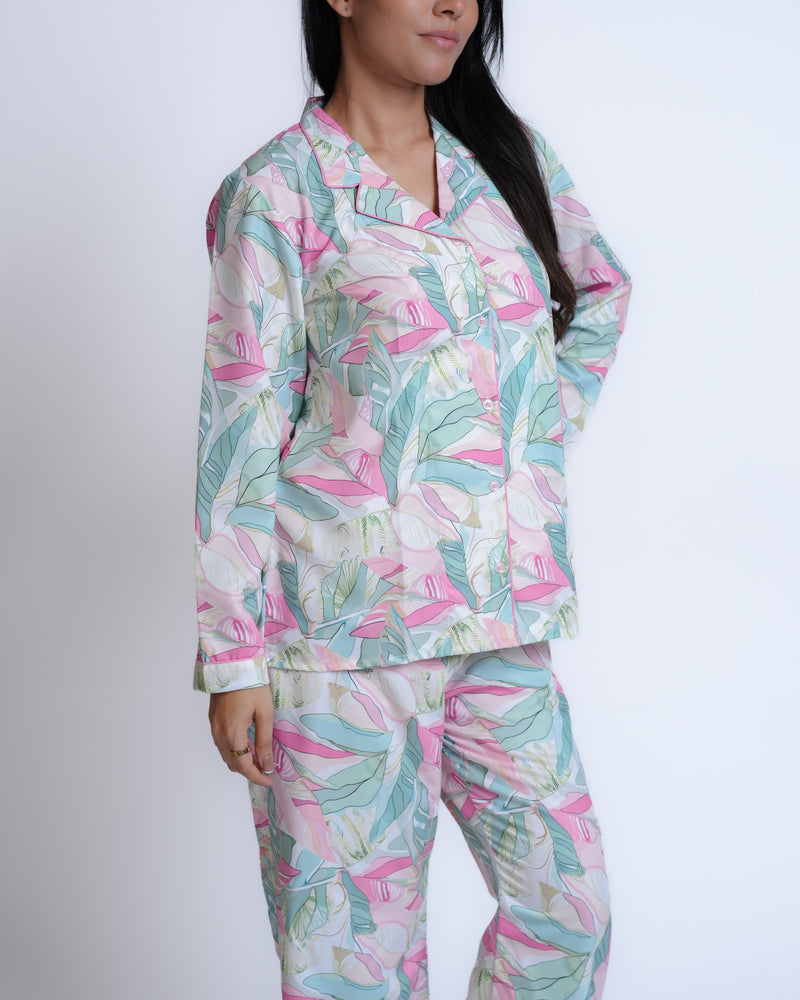Load image into Gallery viewer, Paradise Petals Nightwear Set