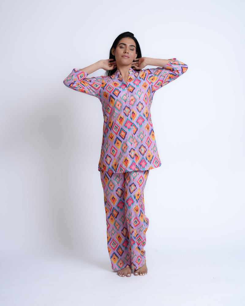 Load image into Gallery viewer, Fiesta Nights - Pajama Set Nightwear Set