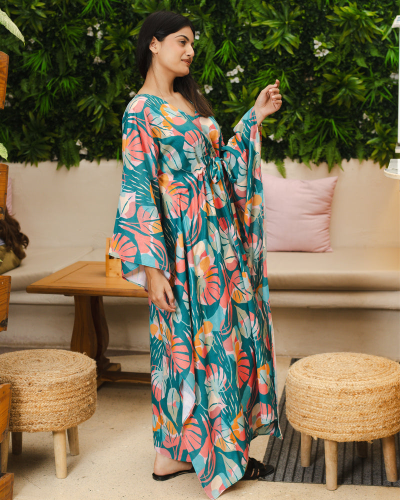 Load image into Gallery viewer, Maple kaftan gown