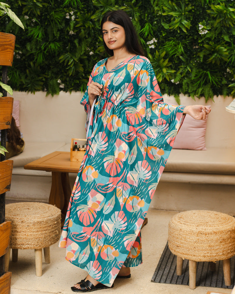 Load image into Gallery viewer, Maple kaftan gown