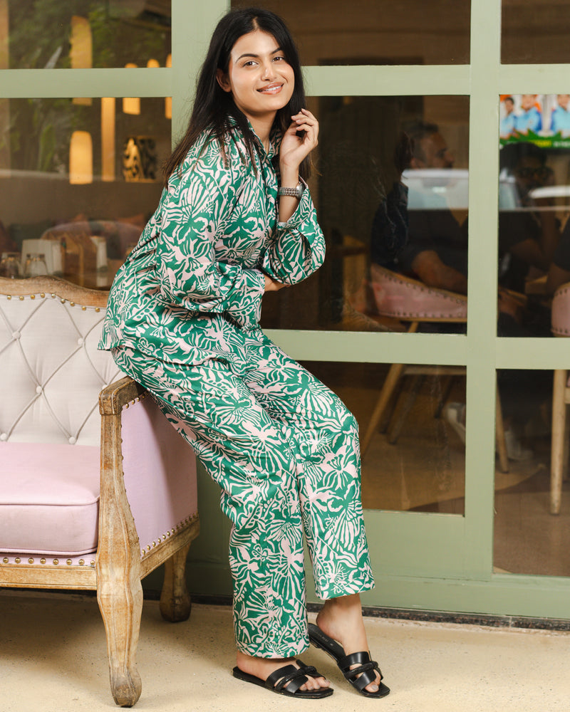 Load image into Gallery viewer, Basil - Pajama set Nightwear Set