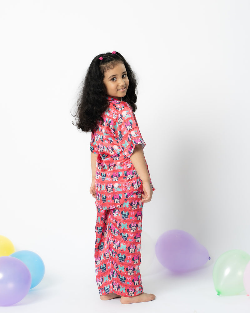 Load image into Gallery viewer, Paws & Play Kids Satin Nightwear Set