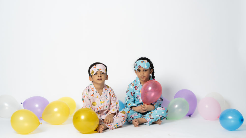 Load image into Gallery viewer, Toon Time Dreams Kids Nightwear Set
