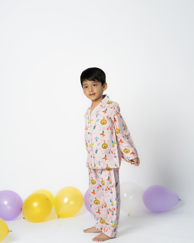 Load image into Gallery viewer, Jungle Bash Kids Nightwear Set