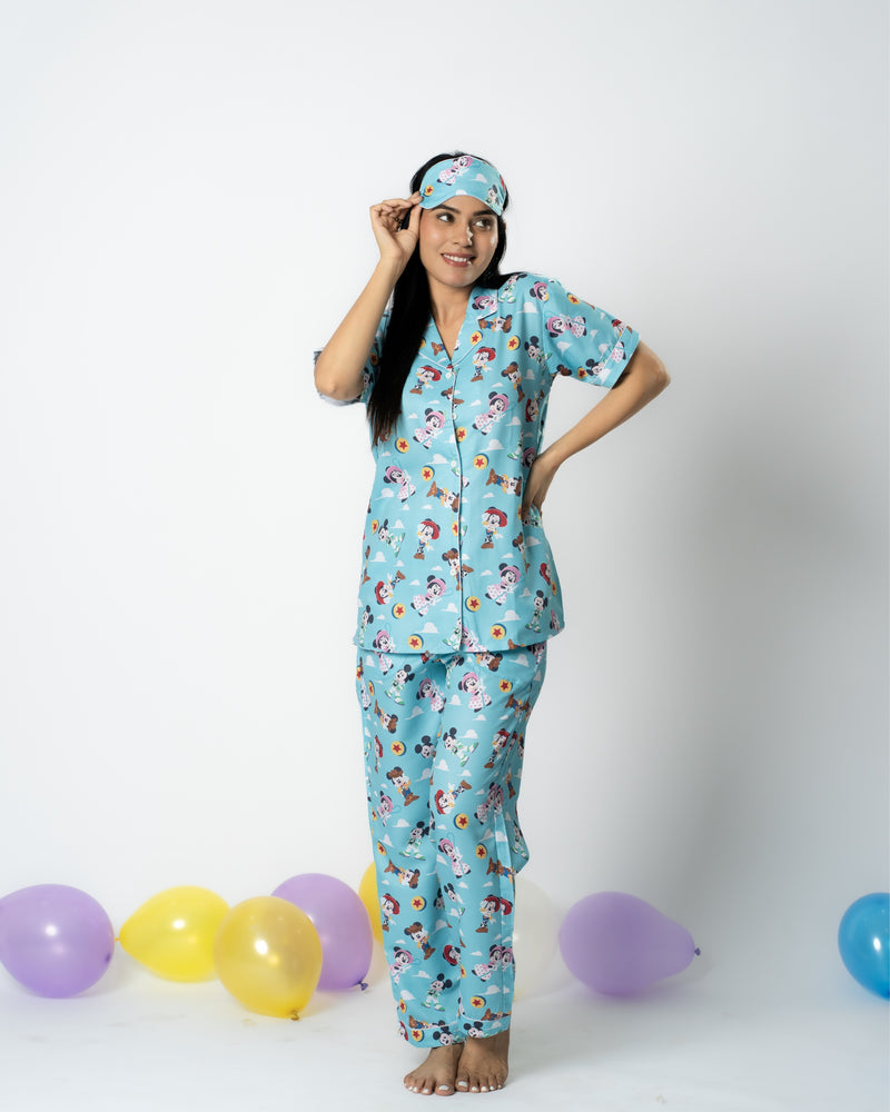 Load image into Gallery viewer, Toon Time Dreams Nightwear Set