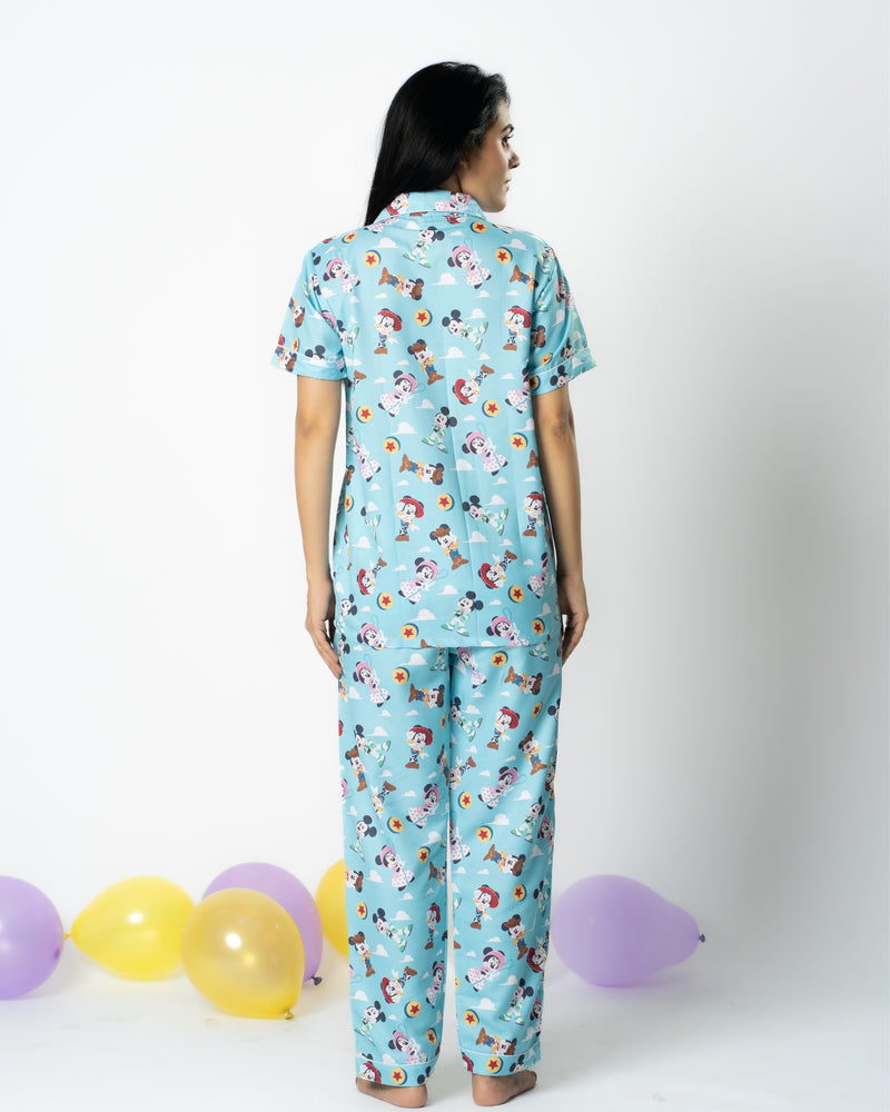 Load image into Gallery viewer, Toon Time Dreams Nightwear Set