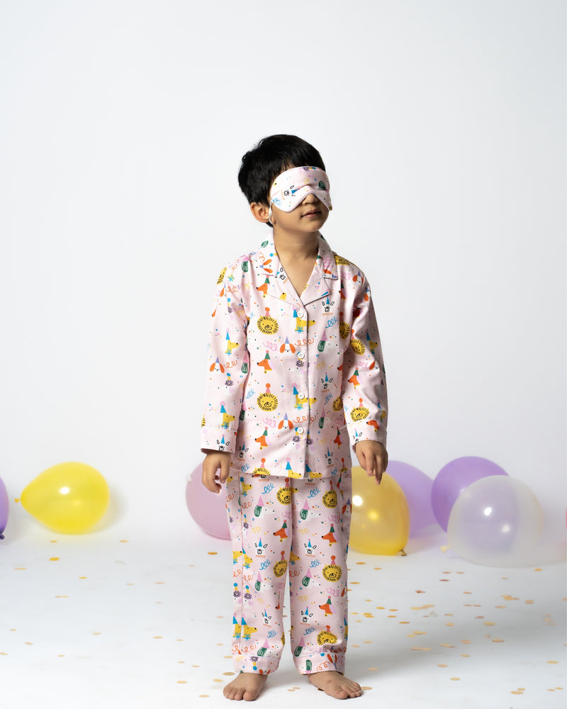 Load image into Gallery viewer, Jungle Bash Kids Nightwear Set