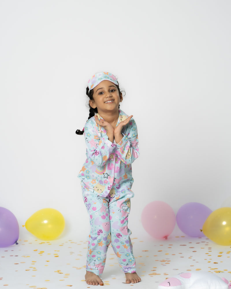 Load image into Gallery viewer, Dreamland Whimsy Kids Nightwear Set