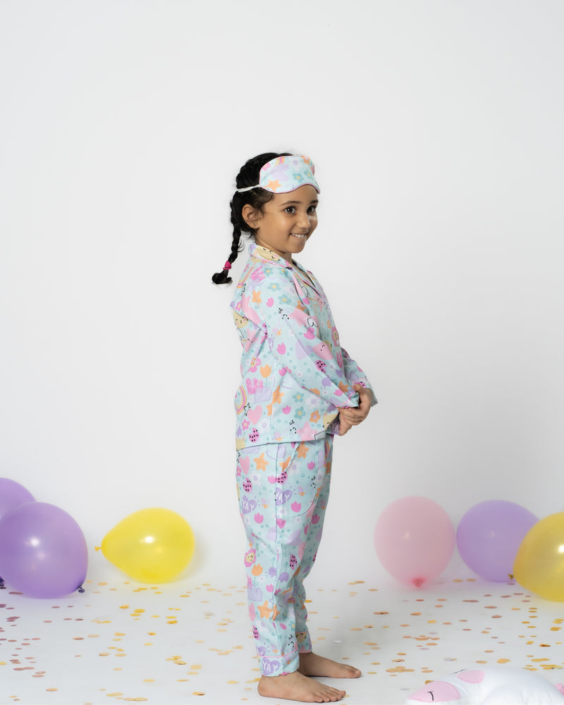 Load image into Gallery viewer, Dreamland Whimsy Pajama set Nightwear Set
