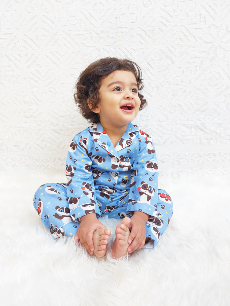 Load image into Gallery viewer, Baby Panda Kids Nightwear Set