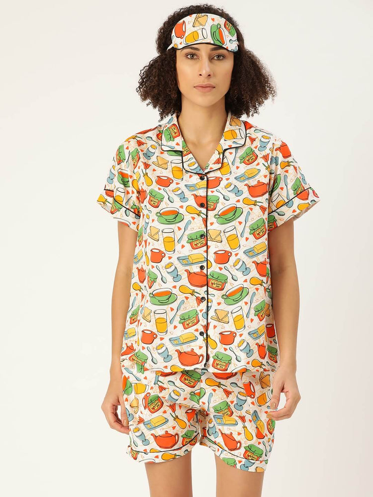 Load image into Gallery viewer, Tea and Saucer Nightwear Set