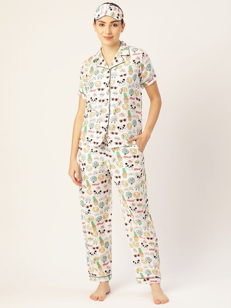 Load image into Gallery viewer, Around the World Nightwear Set