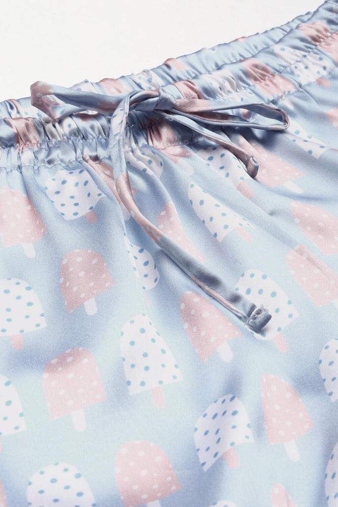 Load image into Gallery viewer, BLUE POLKA POPSICLE NIGHTWEAR SET