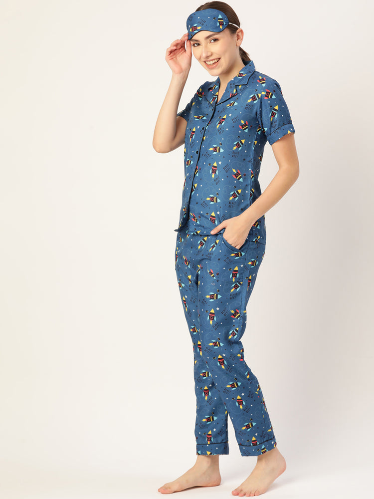 Load image into Gallery viewer, Blast Off Nightwear Set