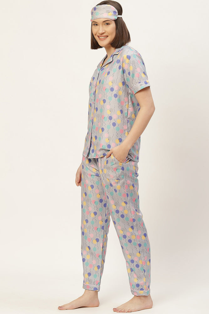 Load image into Gallery viewer, Balloons Nightwear Set