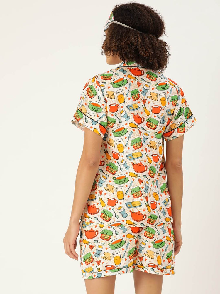 Load image into Gallery viewer, Tea and Saucer Nightwear Set