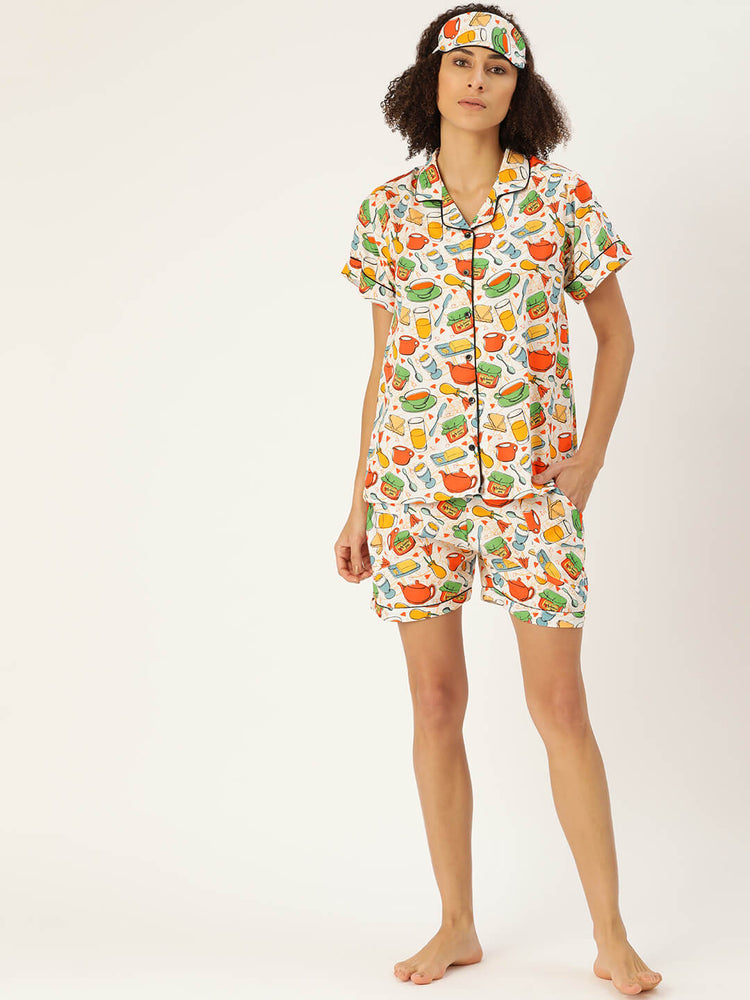 Load image into Gallery viewer, Tea and Saucer Nightwear Set