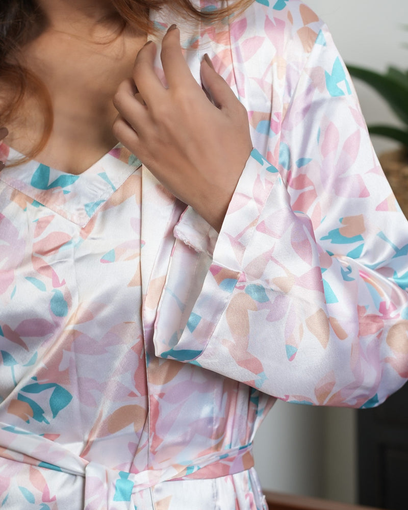 Load image into Gallery viewer, BOUGAINVILLEA NIGHTWEAR SET