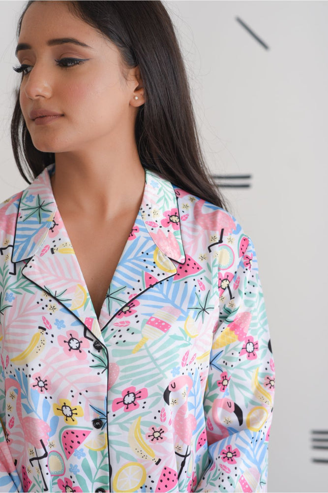 Load image into Gallery viewer, WALKING ON SUNSHINE NIGHTWEAR SET